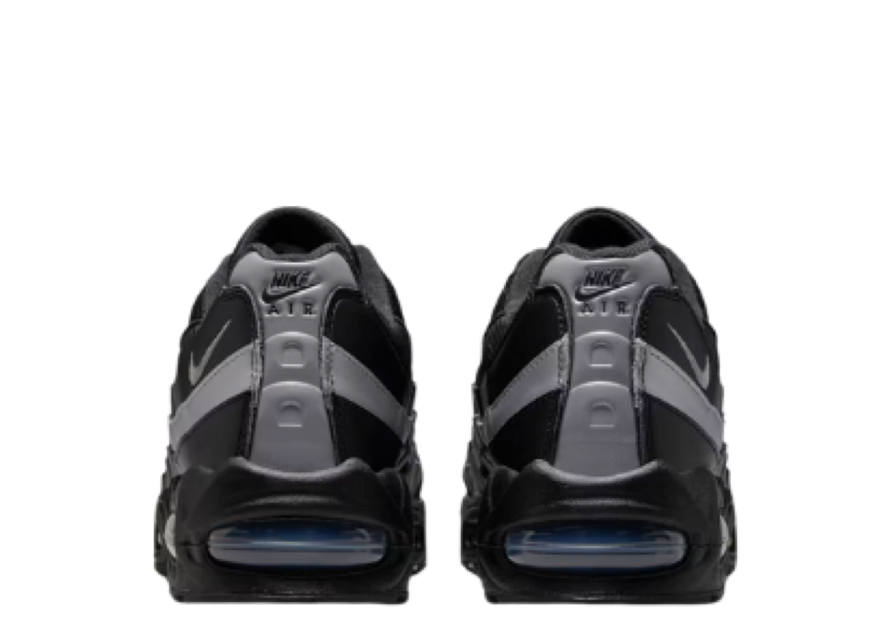 Nike Air Max 95 OG Big Bubble Black White Metallic Silver - photo 3