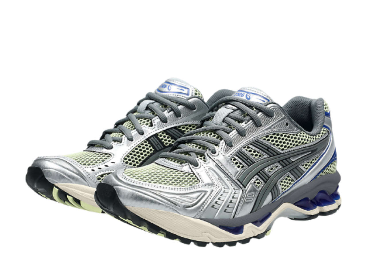ASICS Gel-Kayano 14 Soft Yellow Asics Blue - photo 2