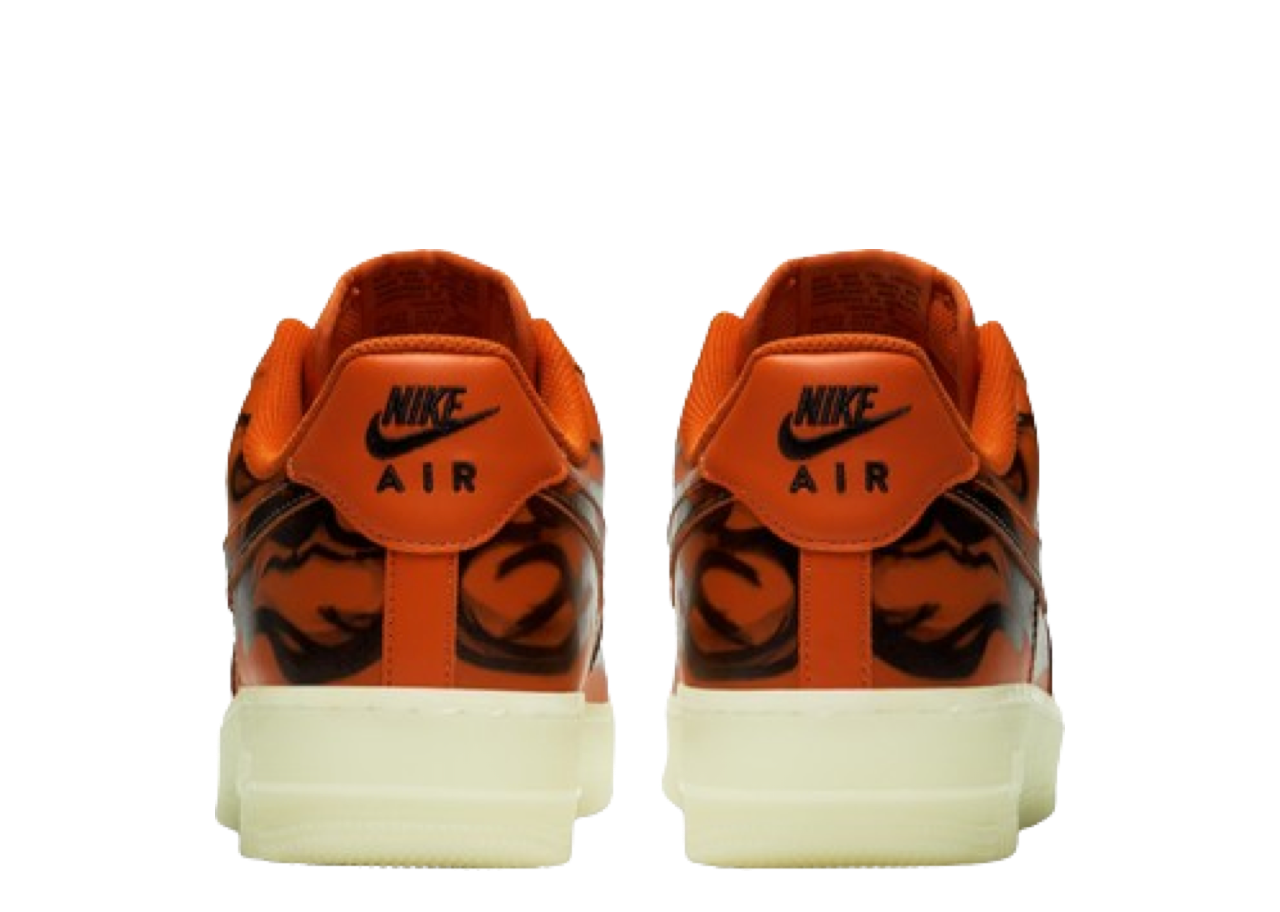 Nike Air Force 1 Low Orange Skeleton - photo 3
