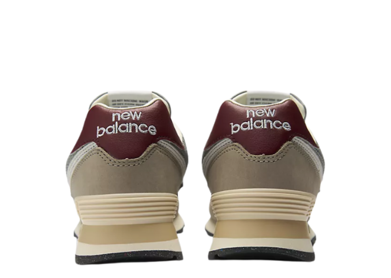 New Balance 574 Arid Stone Monarch Burgundy - photo 3