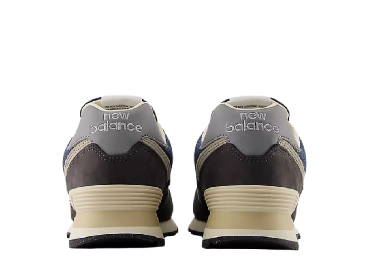 New Balance 574 Black Cement Slate Grey - photo 3