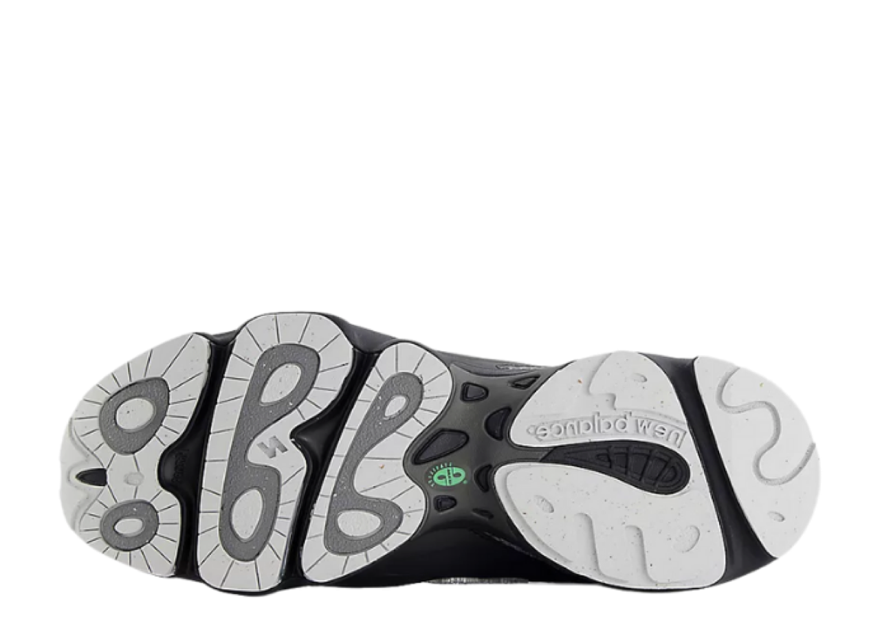 New Balance 1000 Black Dark Silver Metallic Lime Leaf - photo 4