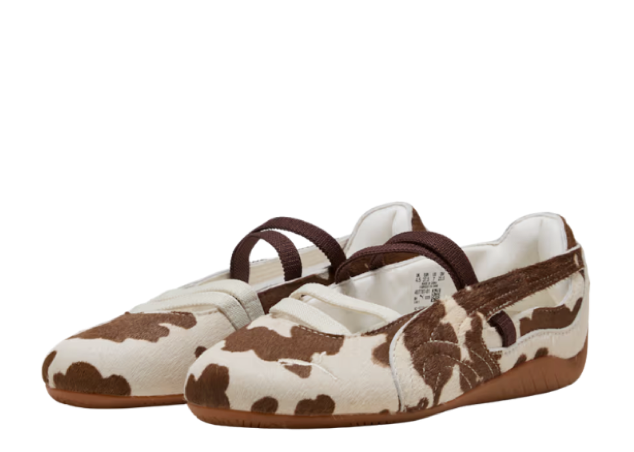 Puma Speedcat Ballet Cow Print Chocolate Brown (Women's) - photo 2