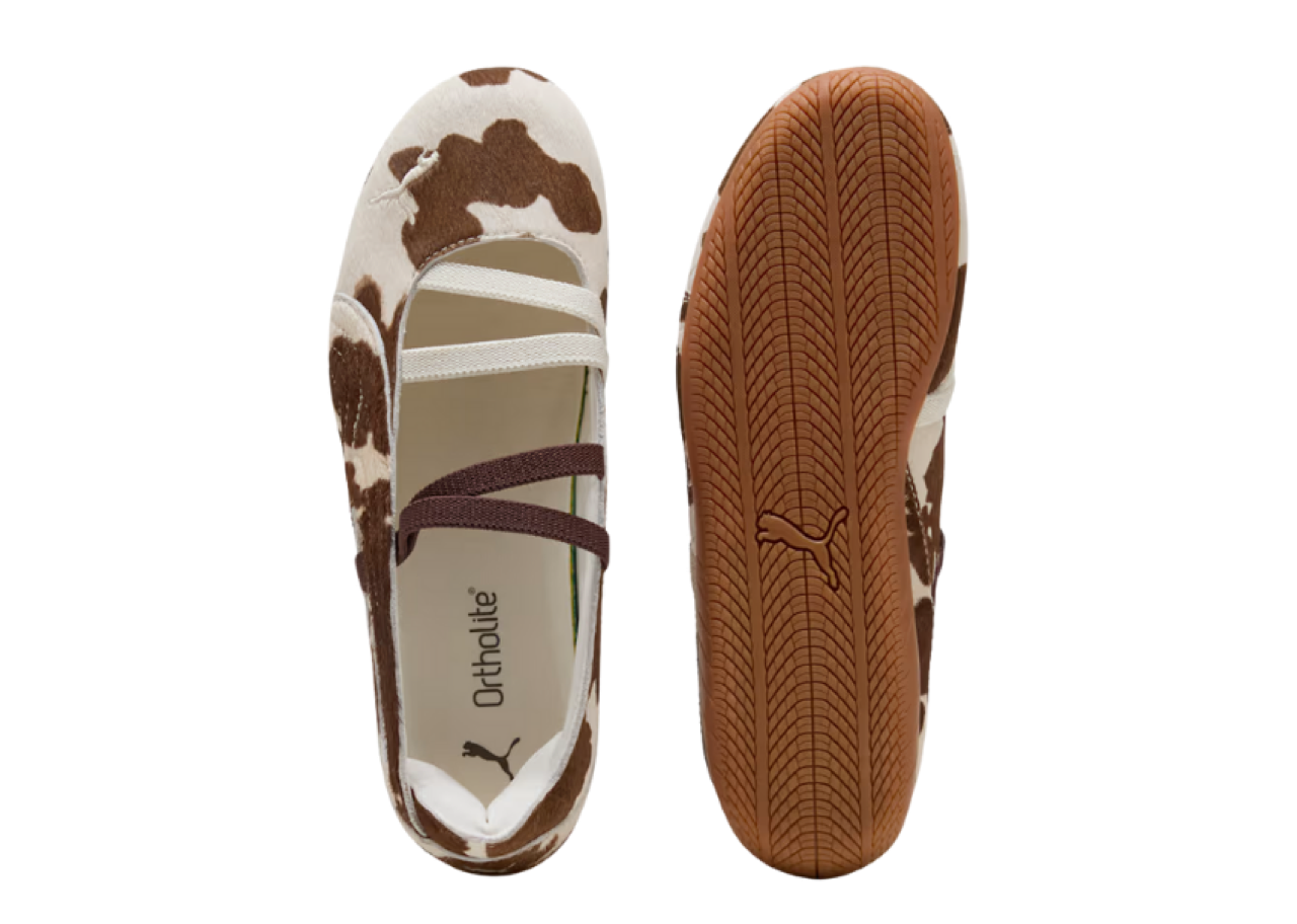 Puma Speedcat Ballet Cow Print Chocolate Brown (Women's) - photo 4