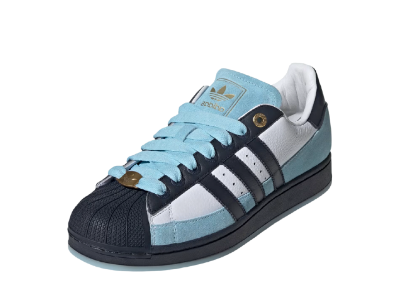 Adidas Superstar Argentina Fa Home Dark Blue Silver Metallic Off White - photo 2