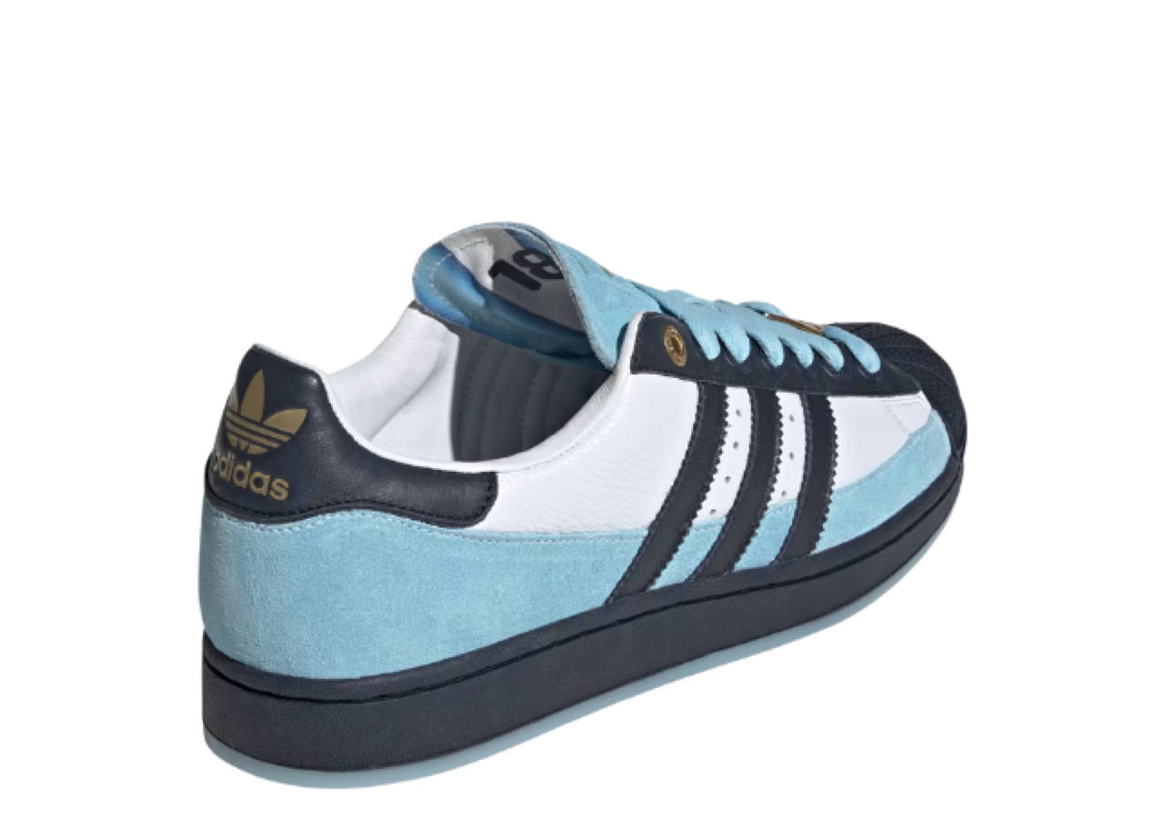 Adidas Superstar Argentina Fa Home Dark Blue Silver Metallic Off White - photo 3
