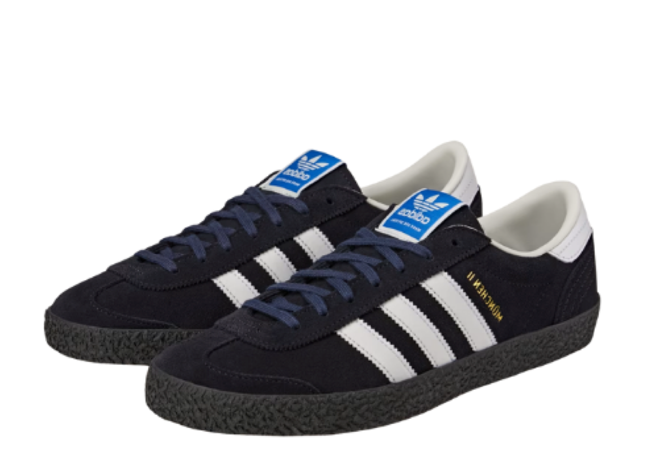 Adidas München II SPZL Black Blue Gum - photo 2