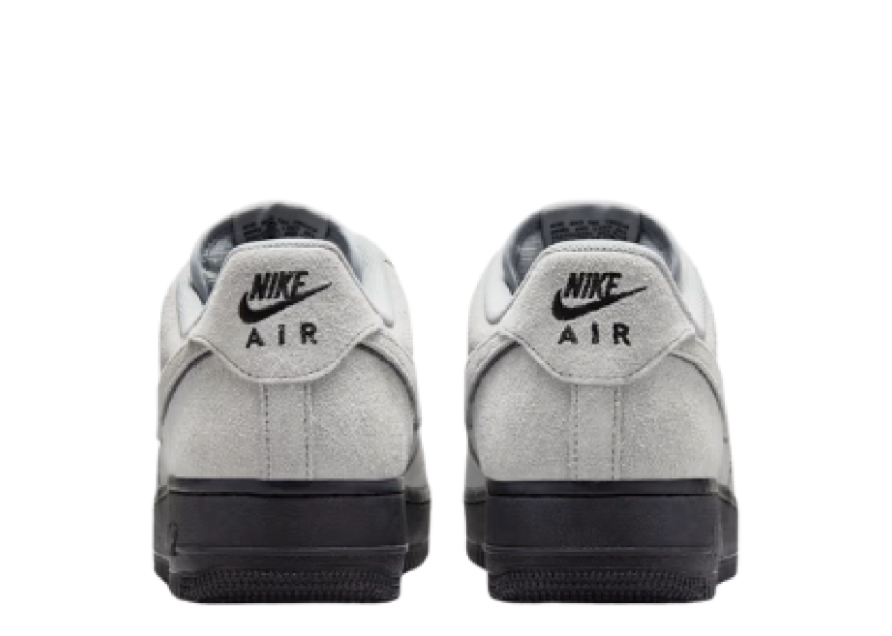 Nike Air Force 1 Low '07 LV8 Light Smoke Grey Suede Black - photo 3
