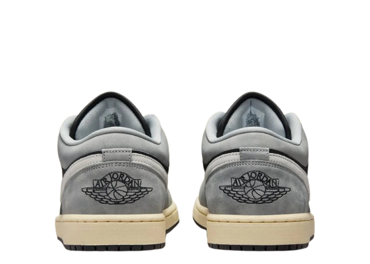 Air Jordan 1 Low Light Smoke Grey Off Noir - photo 3