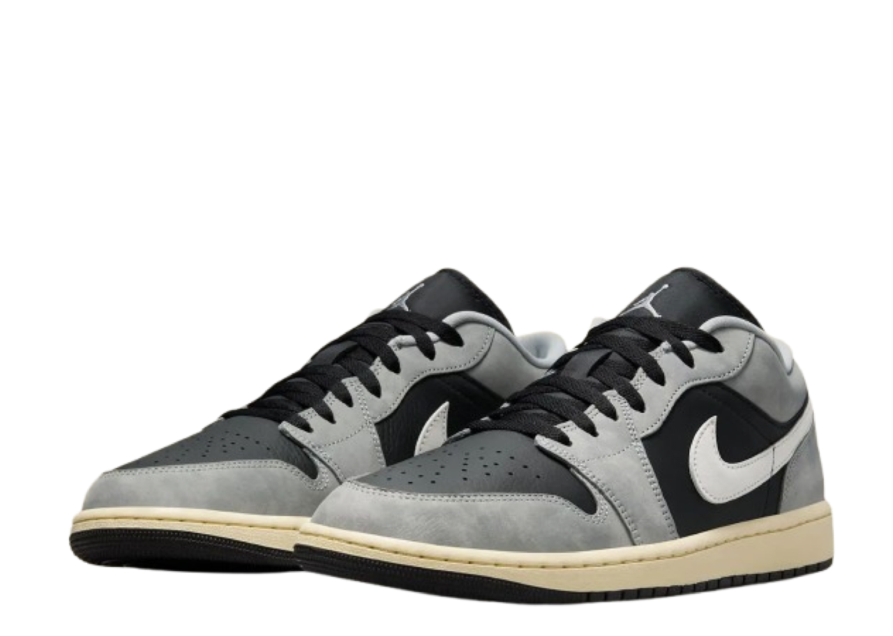 Air Jordan 1 Low Light Smoke Grey Off Noir - photo 2
