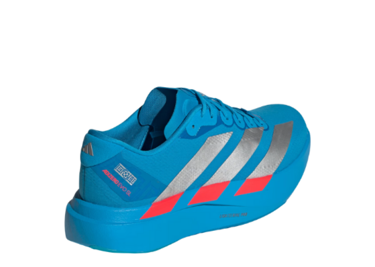 Adidas Adizero Evo SL Ekiden Solar Blue Silver - photo 3