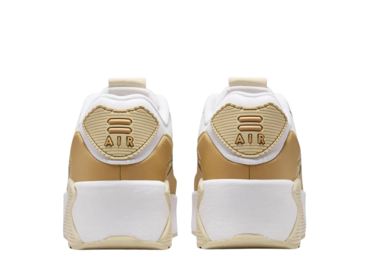 Nike Air Max 90 LV8 White Team Gold (Women's) - photo 3