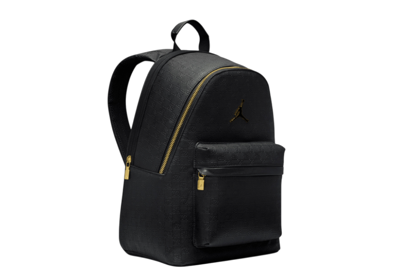 Air Jordan Monogram Backpack 20L Black Gold - photo 2