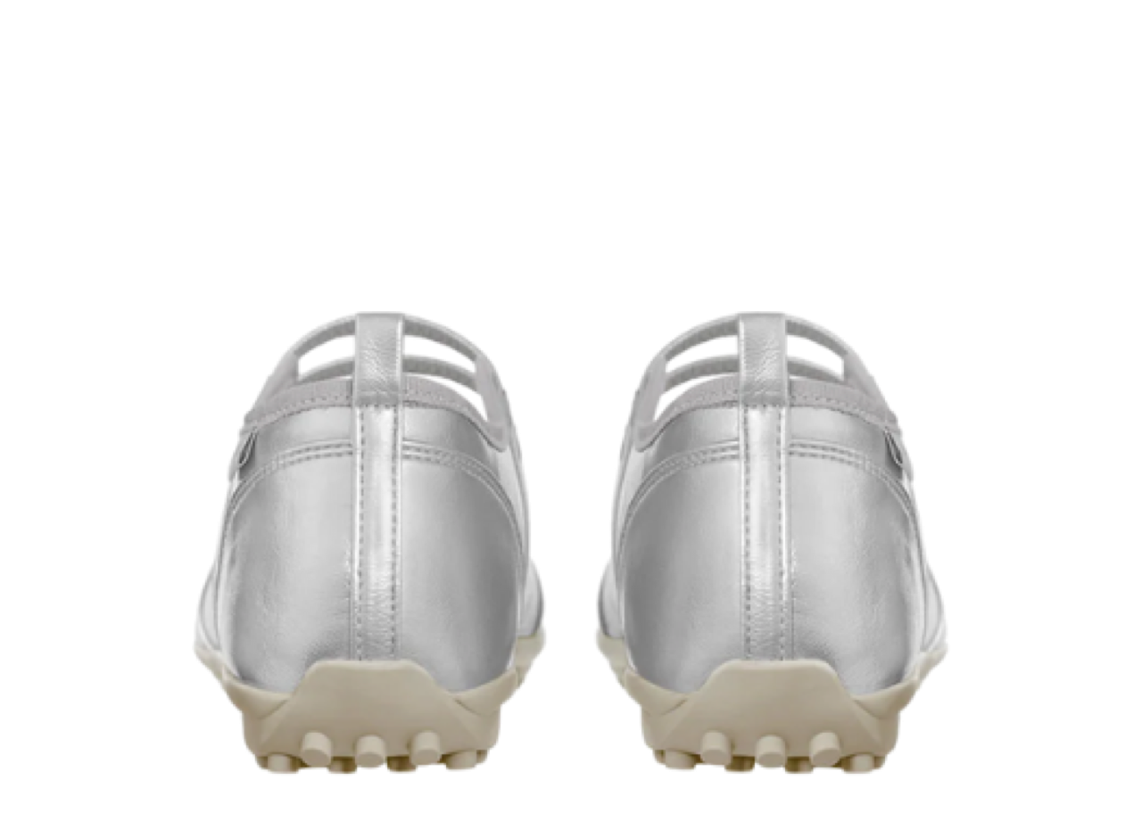 Stand Oil Strap Mary Janes Sneakers Silver - photo 3