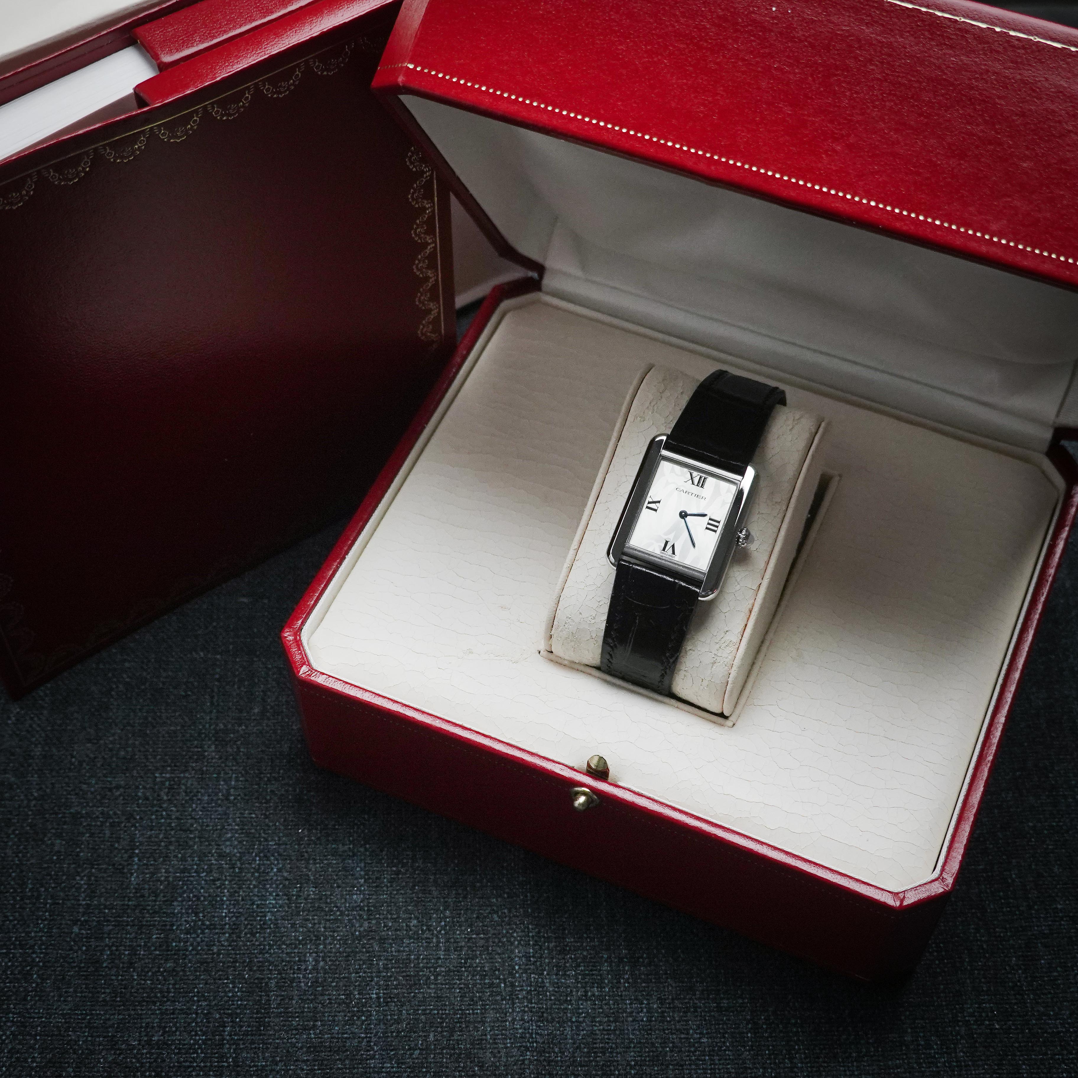 Cartier Tank Solo Small Christmas Dial Ref: W1019555 - photo 6