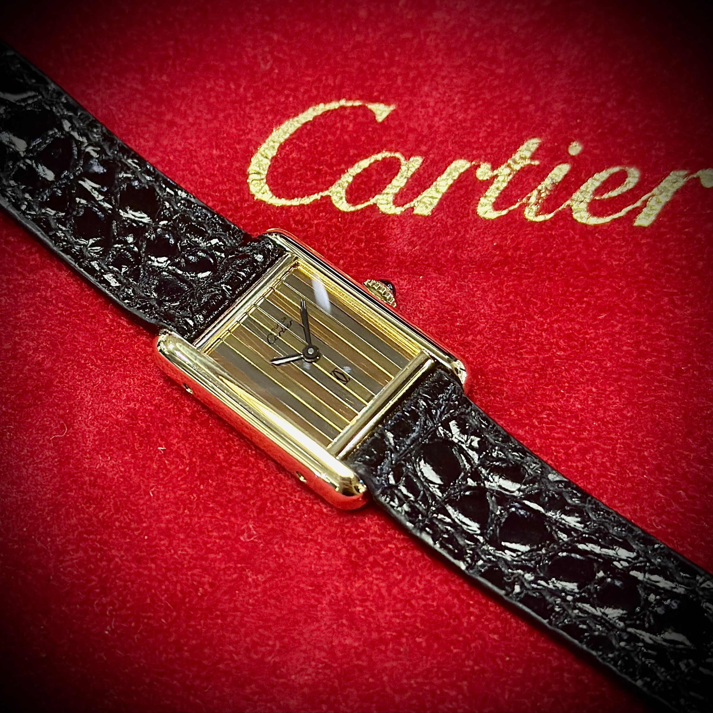 Cartier Must Trinity Tricolor Small Manual Winding - photo 6