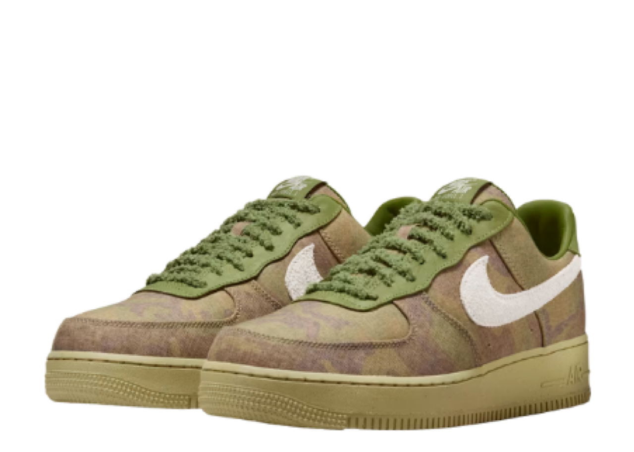 Nike Air Force 1 Low Wheatgrass Camo - photo 2