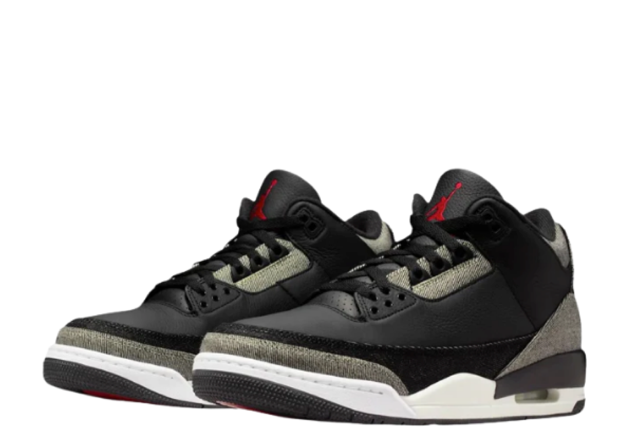 Air Jordan 3 Retro Levi’s Black - photo 2