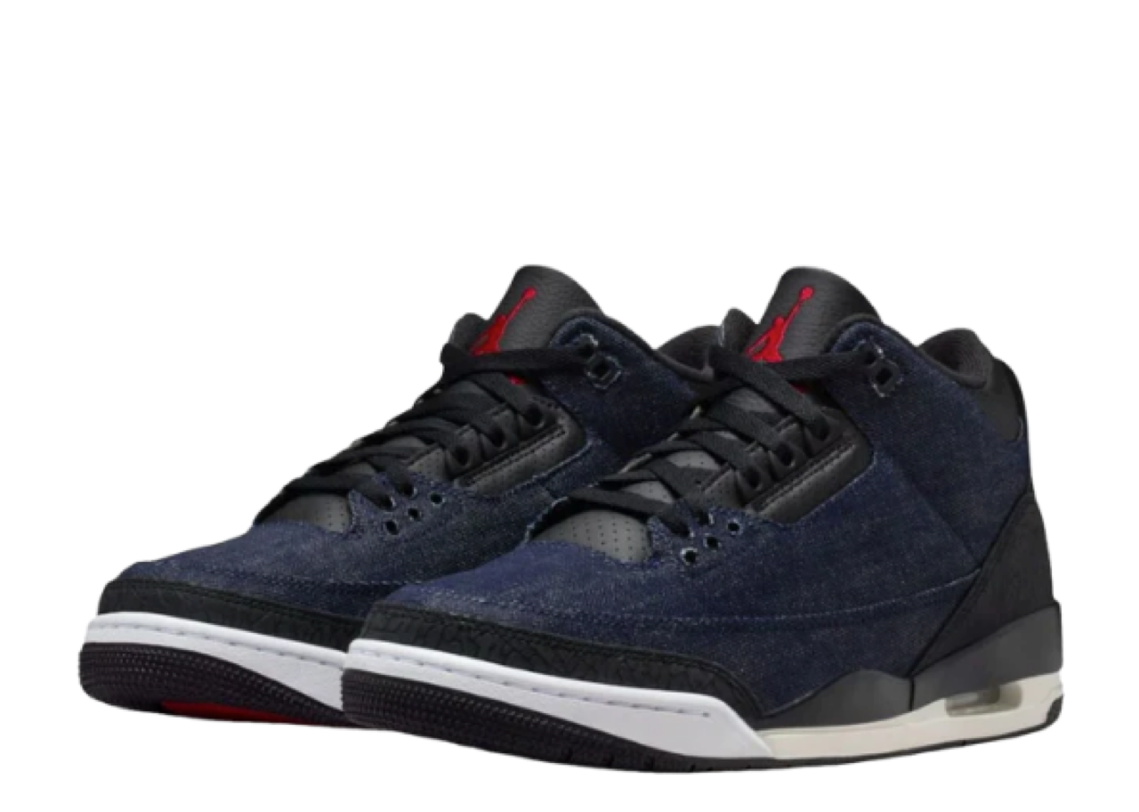 Air Jordan 3 Retro Levi’s Indigo - photo 2