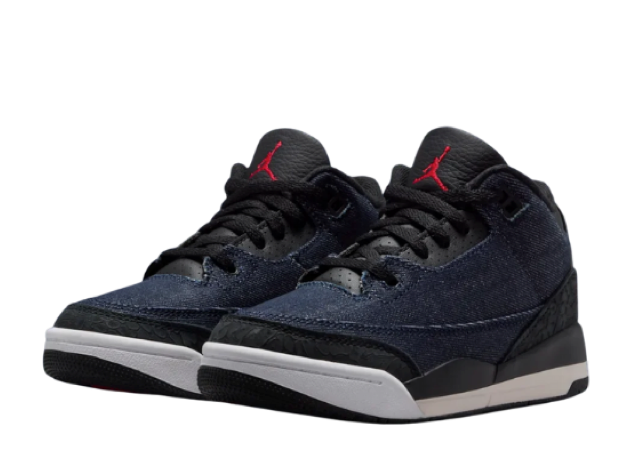 Air Jordan 3 Retro Levi’s Indigo (Pre-School) - photo 2
