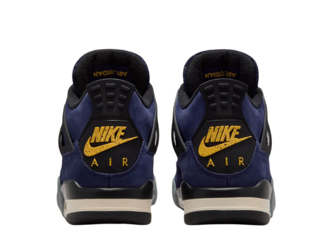 Air Jordan 4 Retro Lakers (Grade School) - photo 3