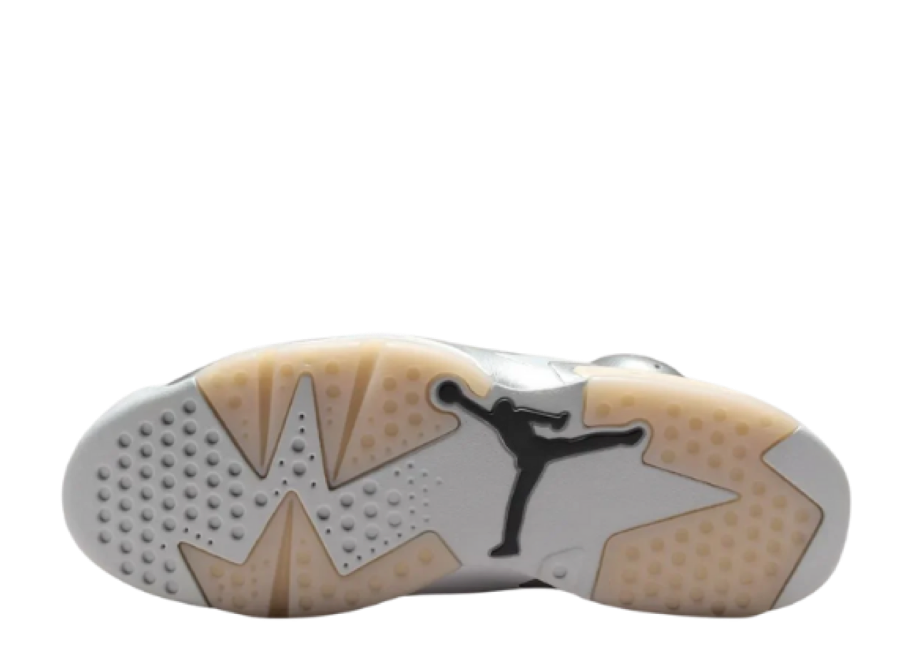 Air Jordan 6 Retro Pre-SchoolG Paris Saint-Germain Silver - photo 4