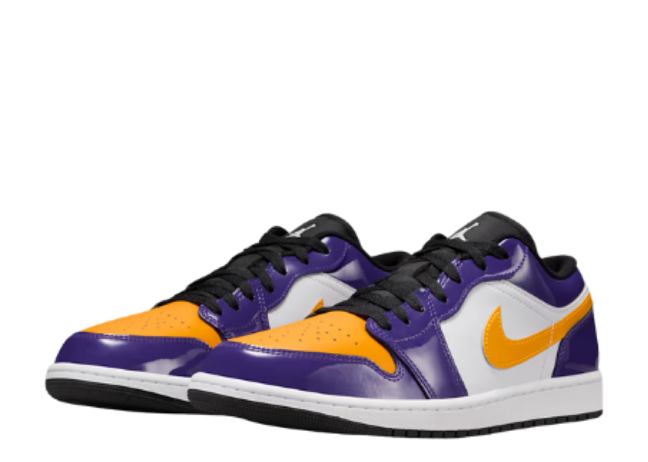 Air Jordan 1 Low SE Lakers - photo 2