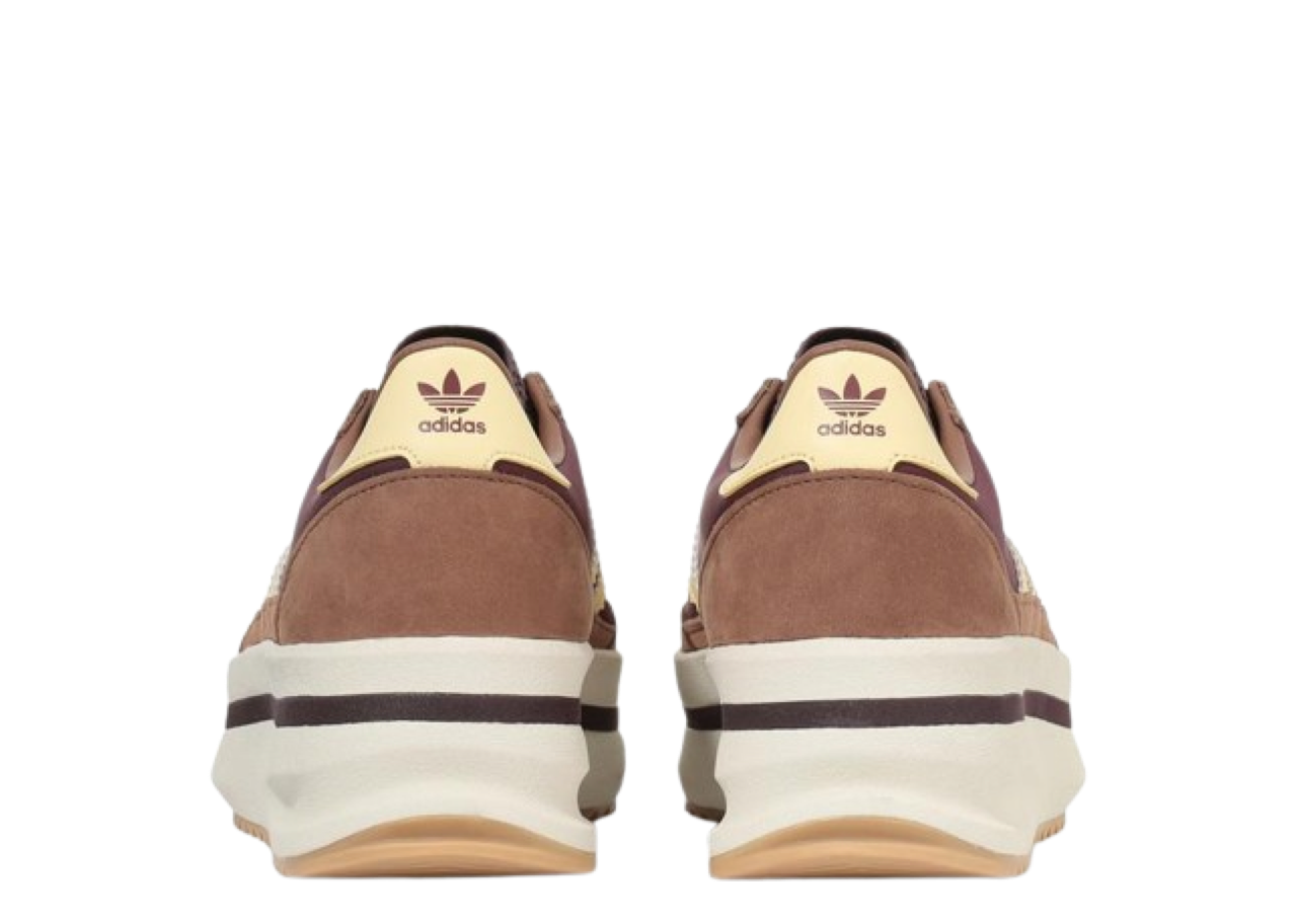 Adidas SL 72 Stack Burgundy Brown Yellow - photo 2