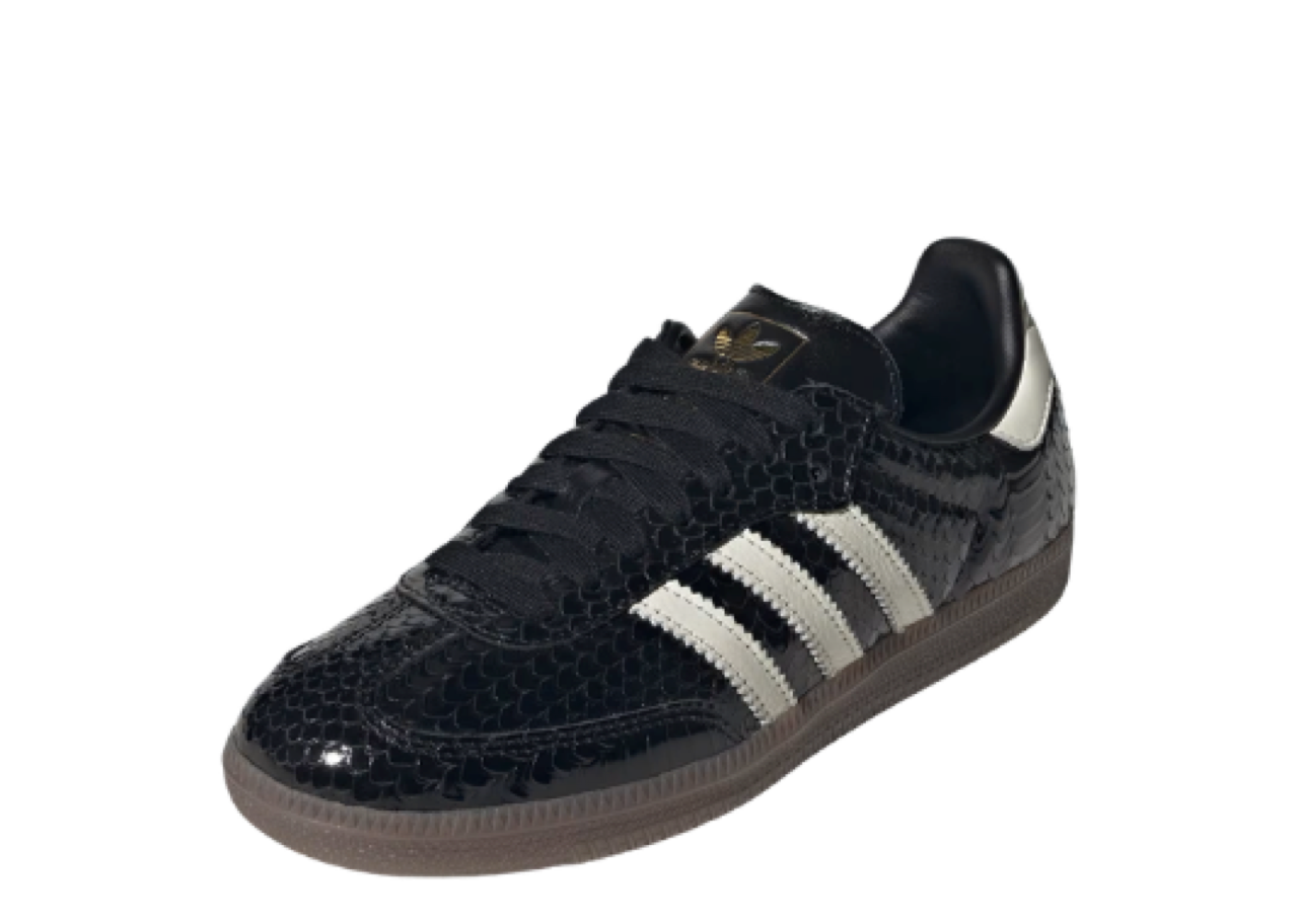 Adidas Samba Patent Snakeskin Black Off White (Women's) - photo 2