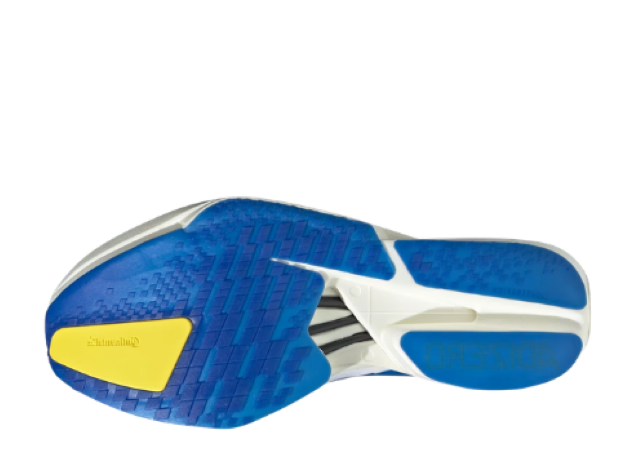 Adidas Adizero Adios Pro 4 Cloud White Blue Yellow - photo 4