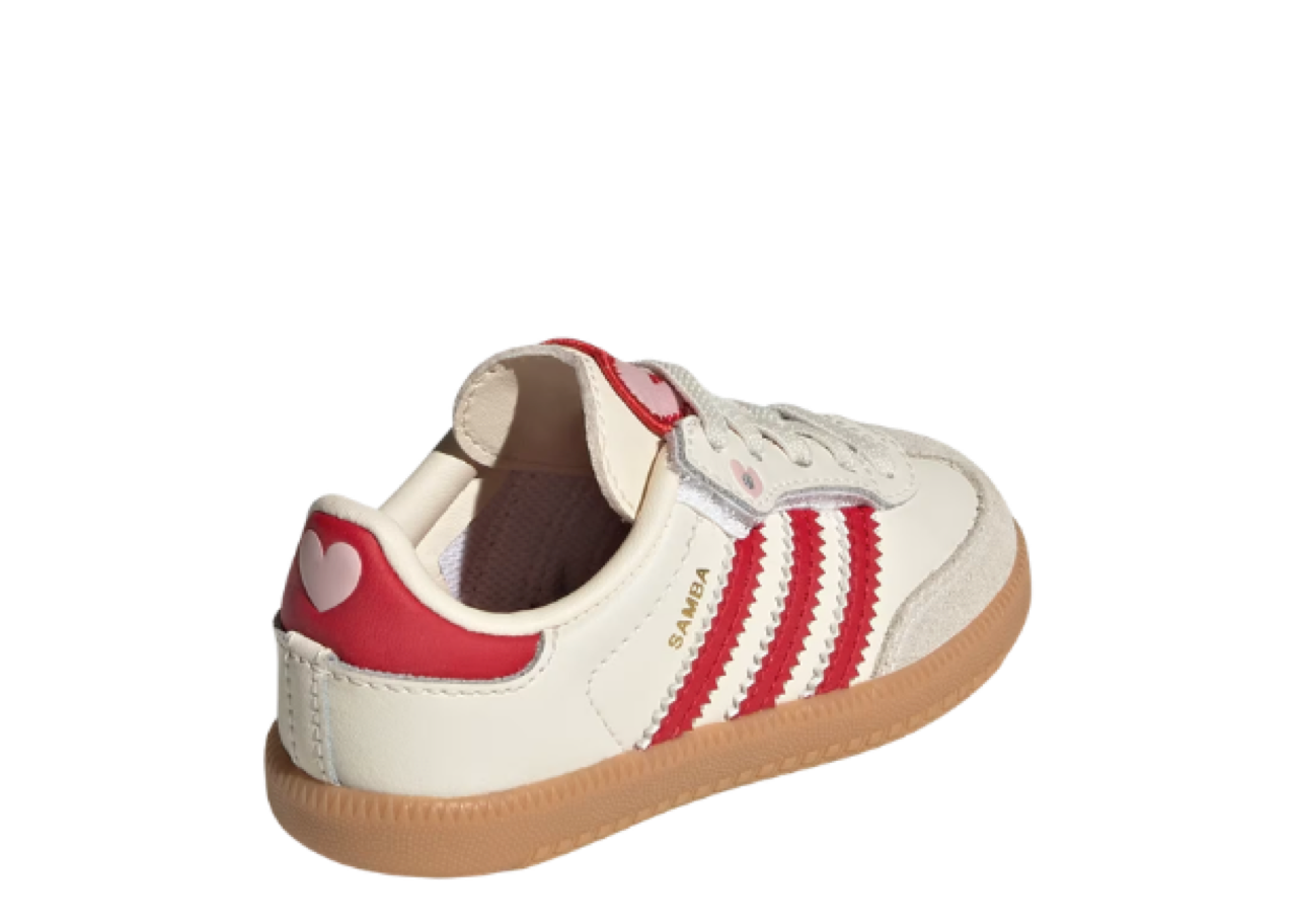 Adidas Samba OG Comfort Closure Valentine's Day Cream White (2026) (Toddler) - photo 3