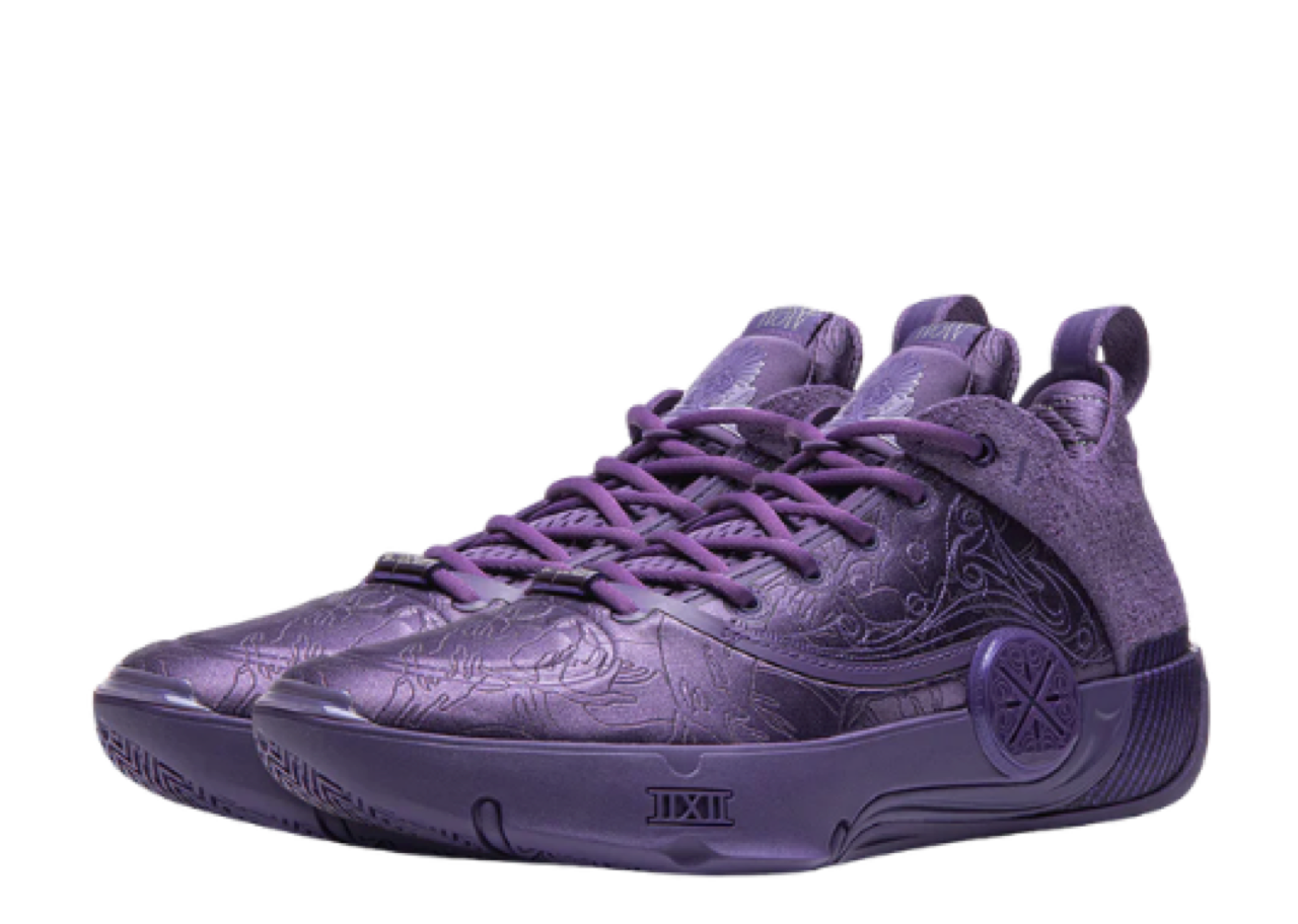 Li-Ning Way of Wade 12 Lux AAPE Purple - photo 2