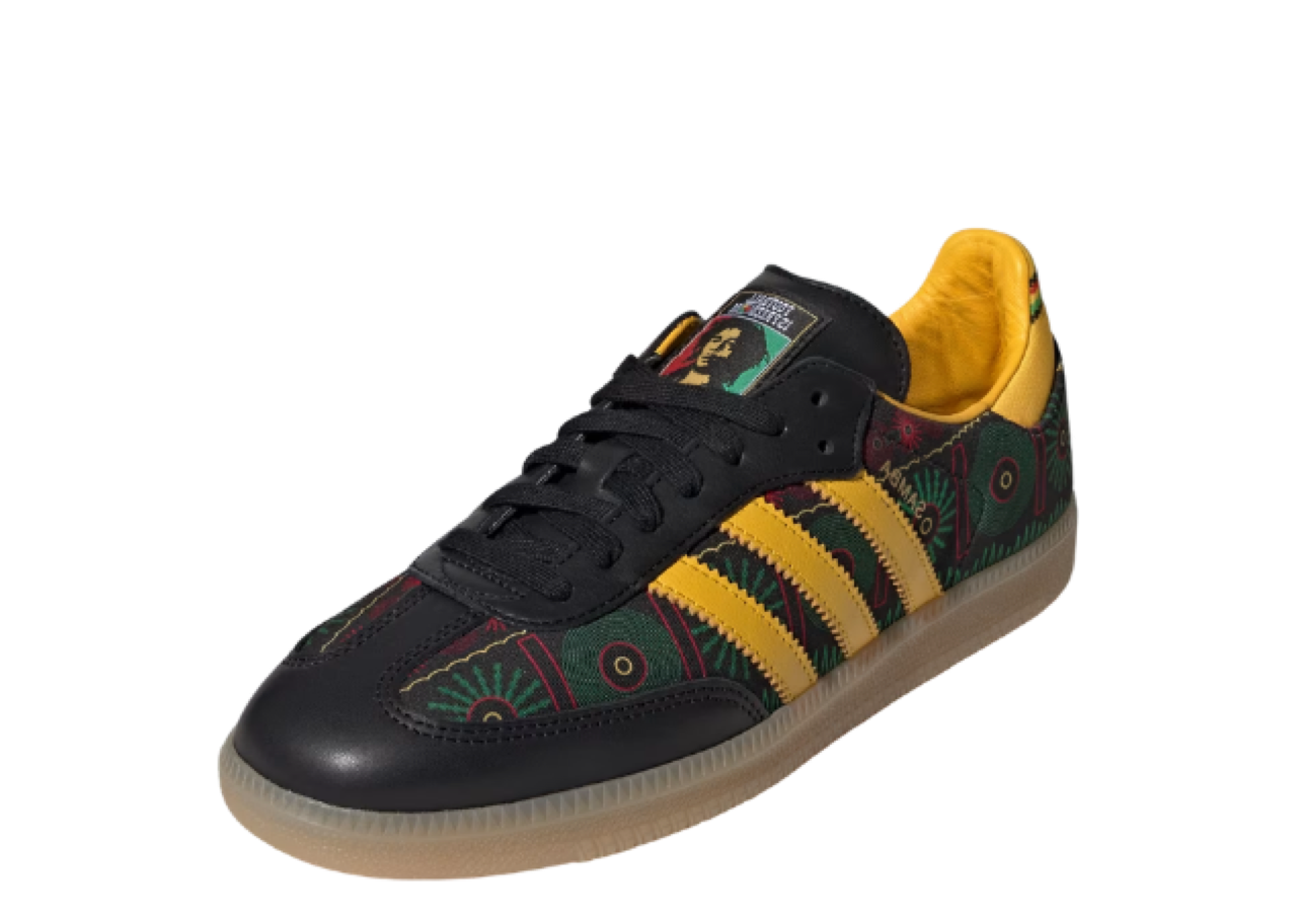 Adidas Samba OG Jamaica x Bob Marley Green Yellow Black - photo 2