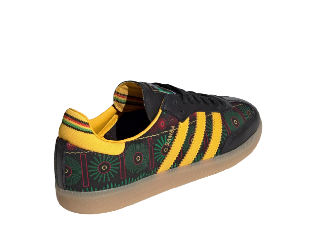 Adidas Samba OG Jamaica x Bob Marley Green Yellow Black - photo 3