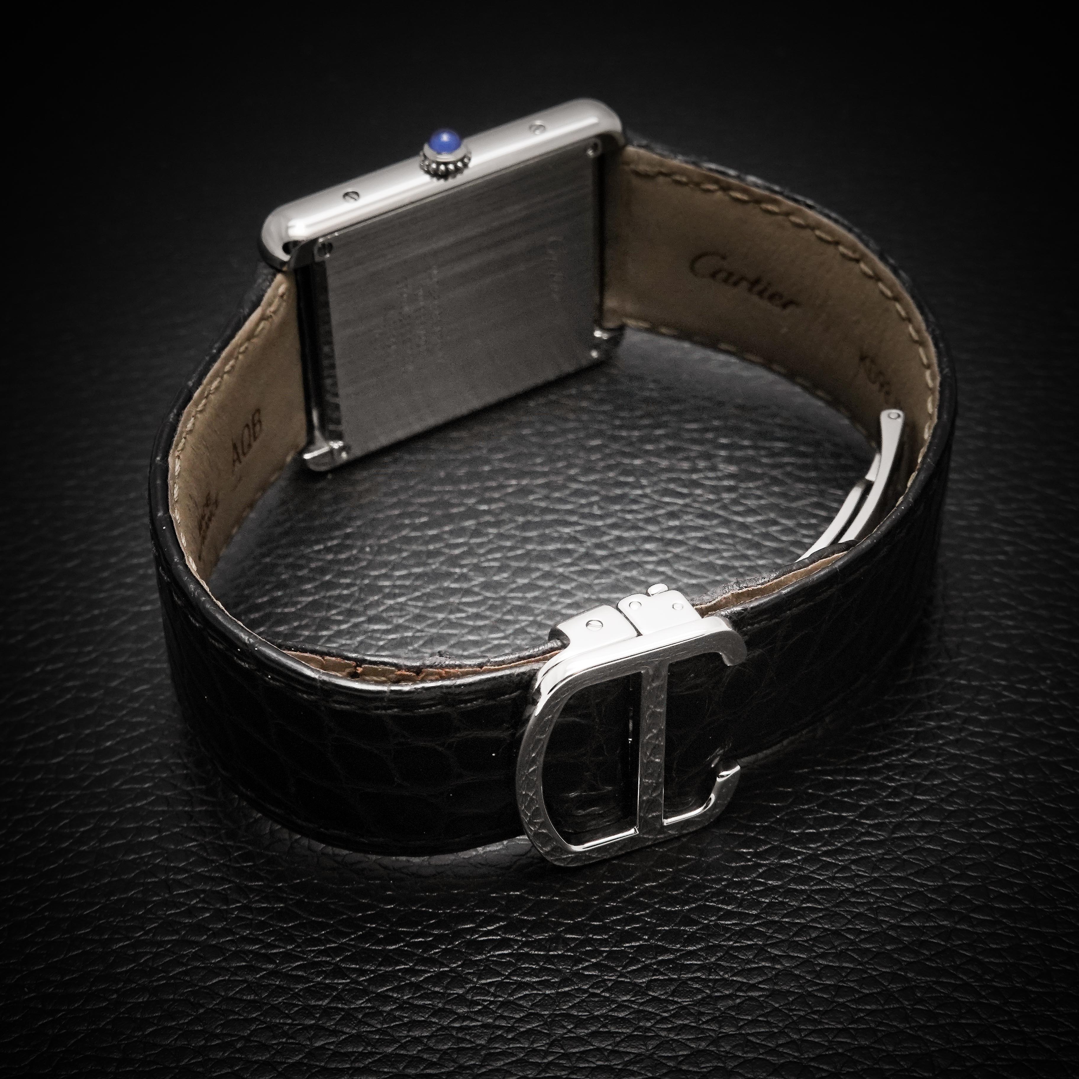 Cartier Tank Solo Large “Animation Piano Dial” Ref: W5200017 - photo 5