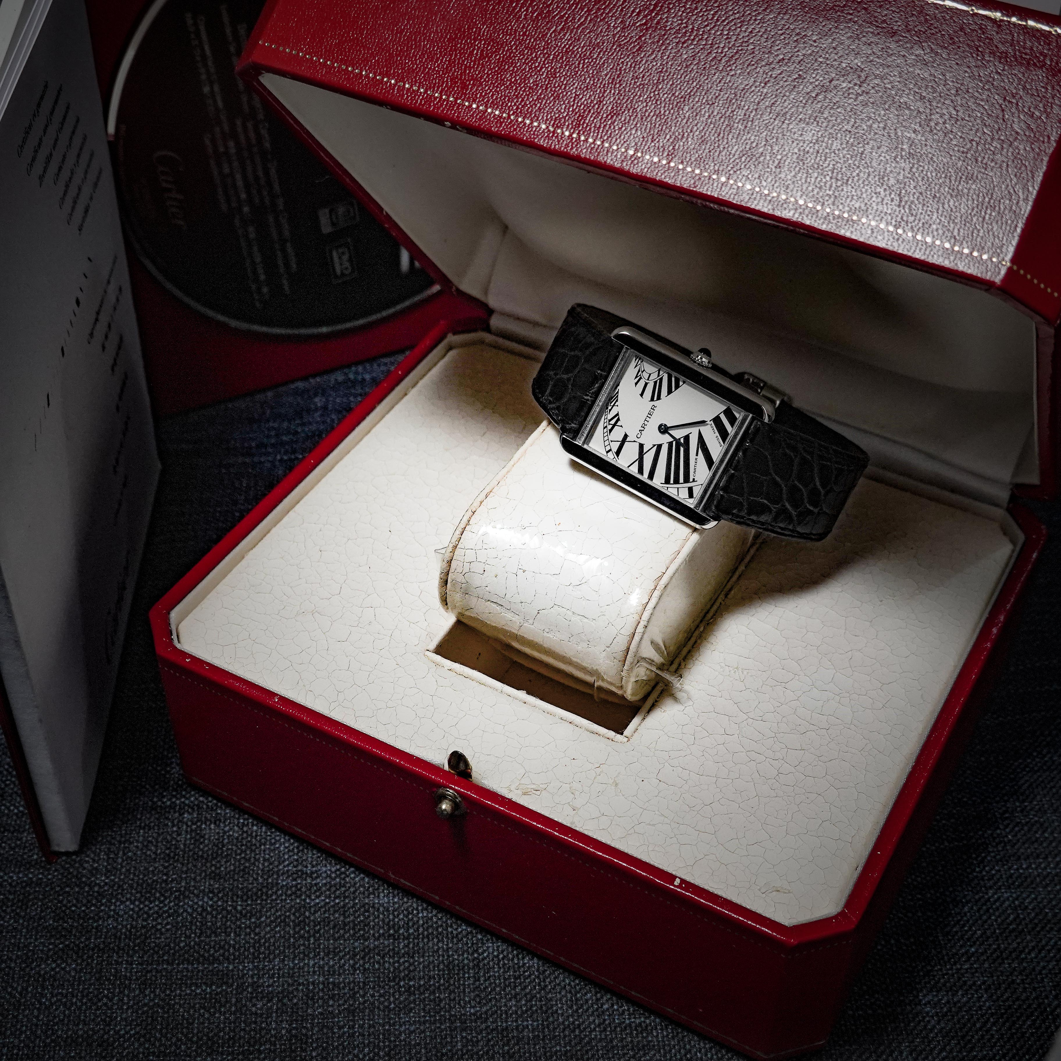 Cartier Tank Solo Large “Animation Piano Dial” Ref: W5200017 - photo 6