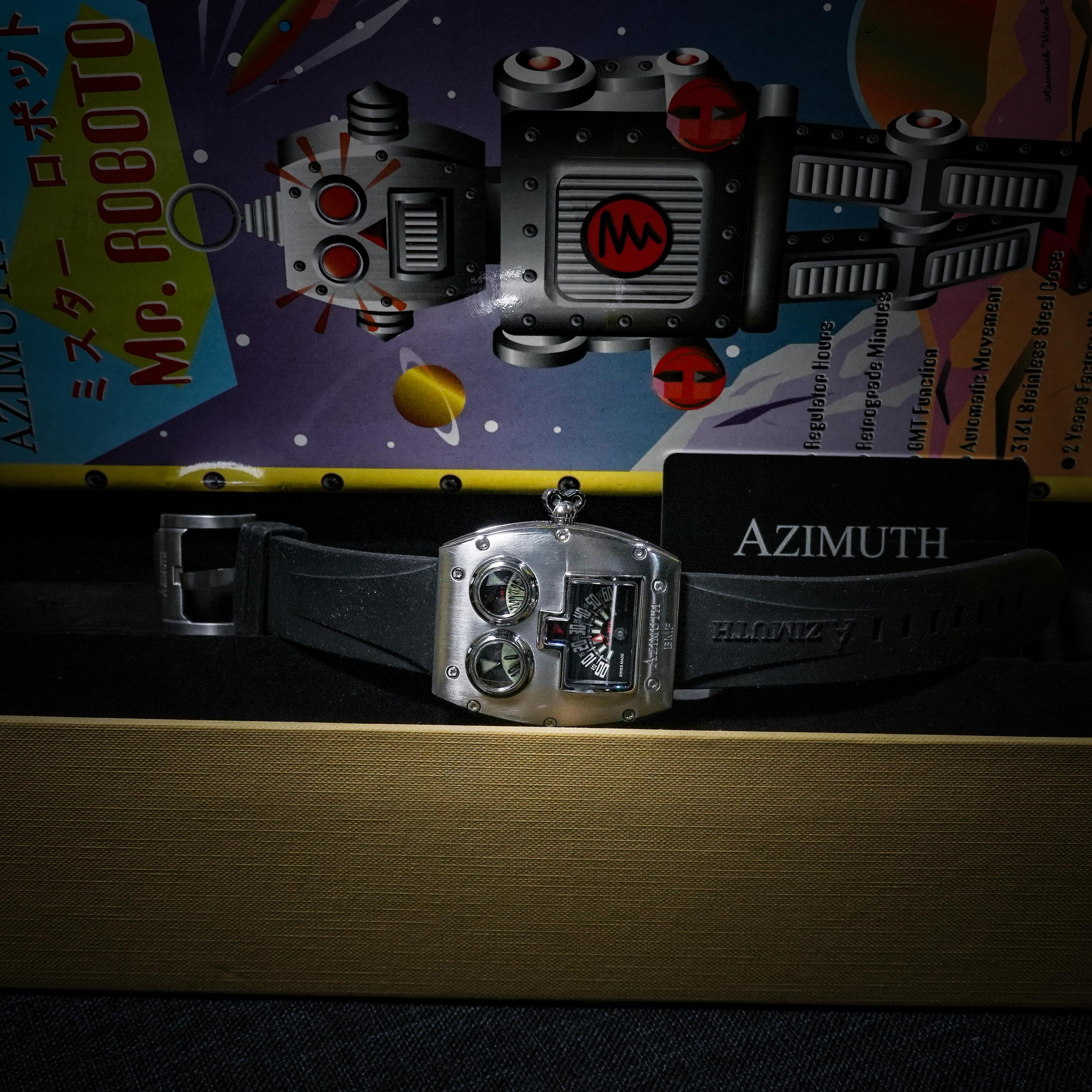 Azimuth MR. ROBOTO R1 Retrograde Ref: 123-08 Mr. Roboto - photo 6