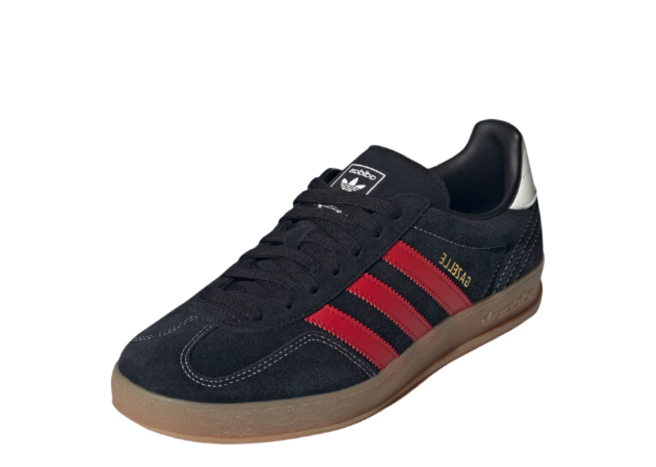 Adidas Gazelle Indoor Core Black Better Scarlet - photo 2