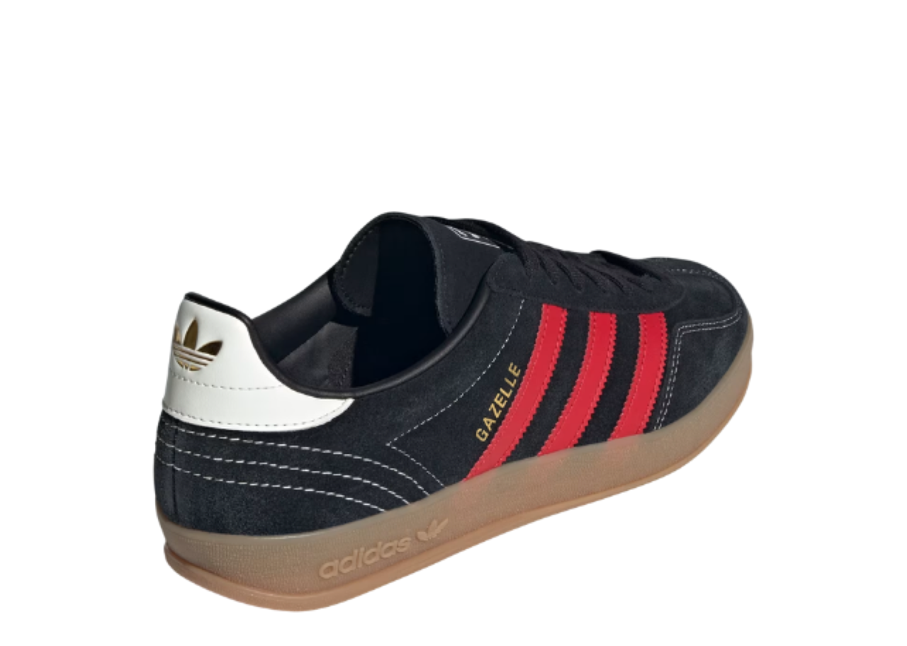 Adidas Gazelle Indoor Core Black Better Scarlet - photo 3