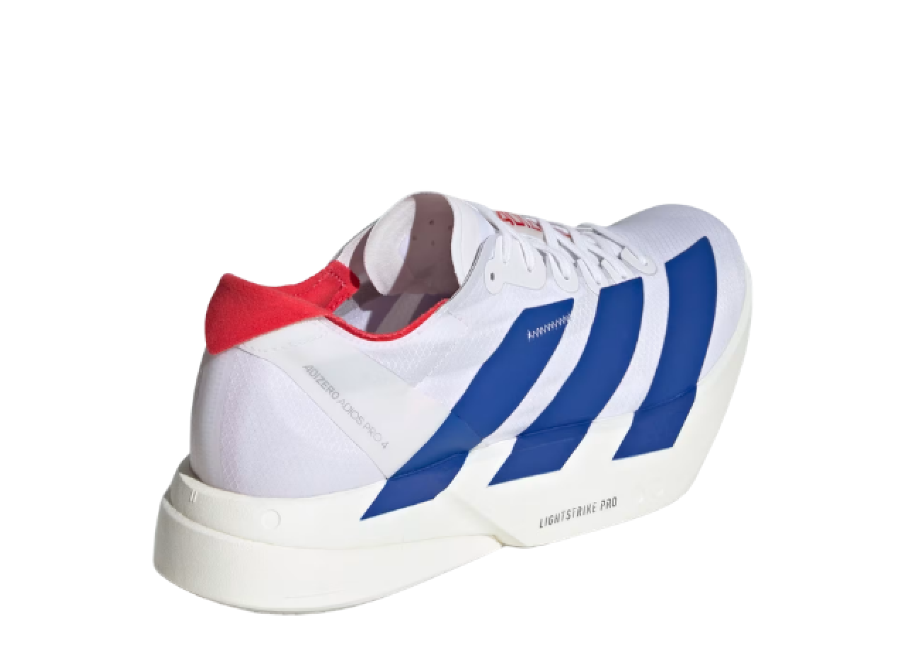Adidas Adizero Adios Pro 4 Cloud White Royal Blue - photo 3