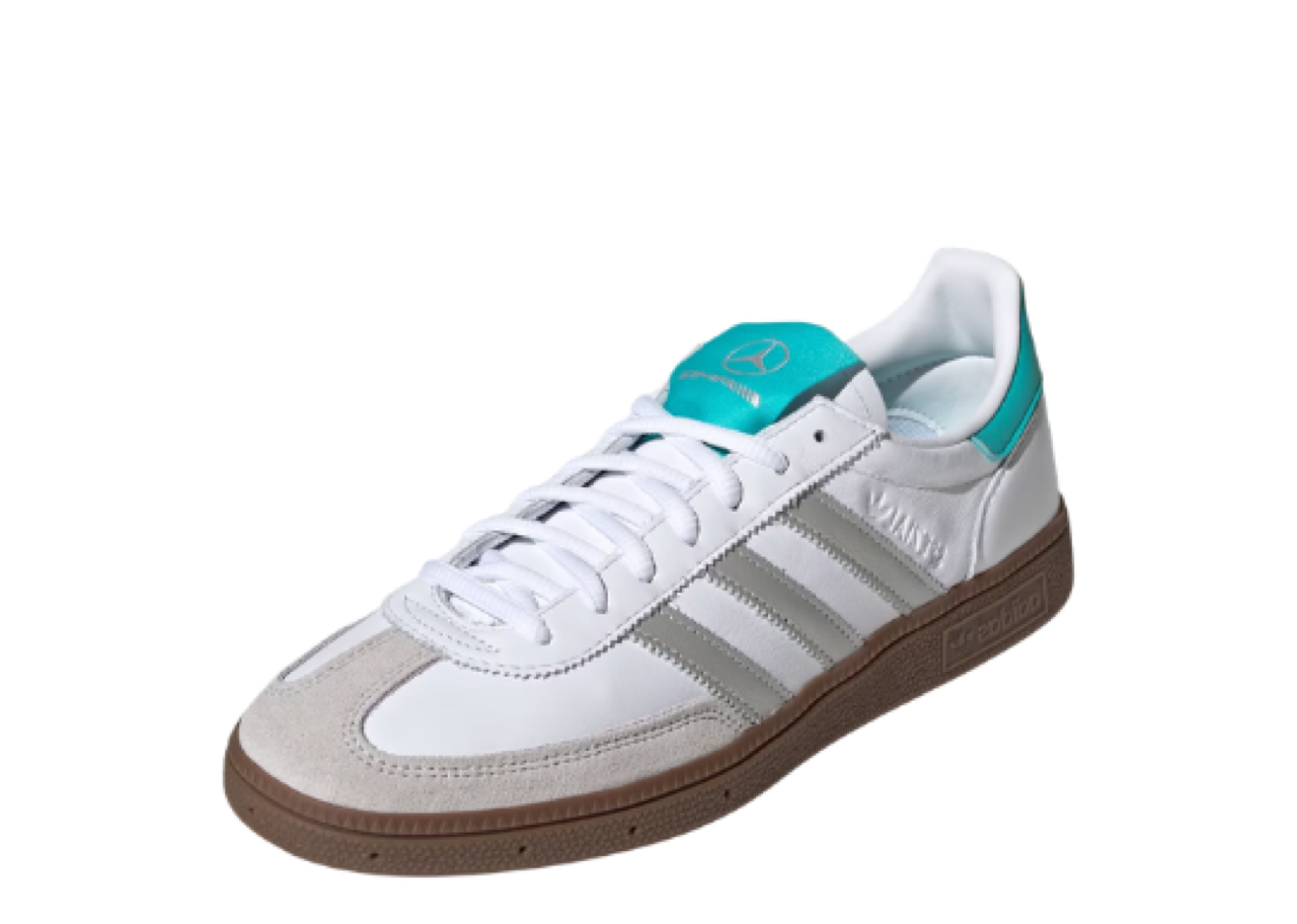 Adidas Handball Spezial Mercedes-AMG Petronas Formula One Team White Silver - photo 2