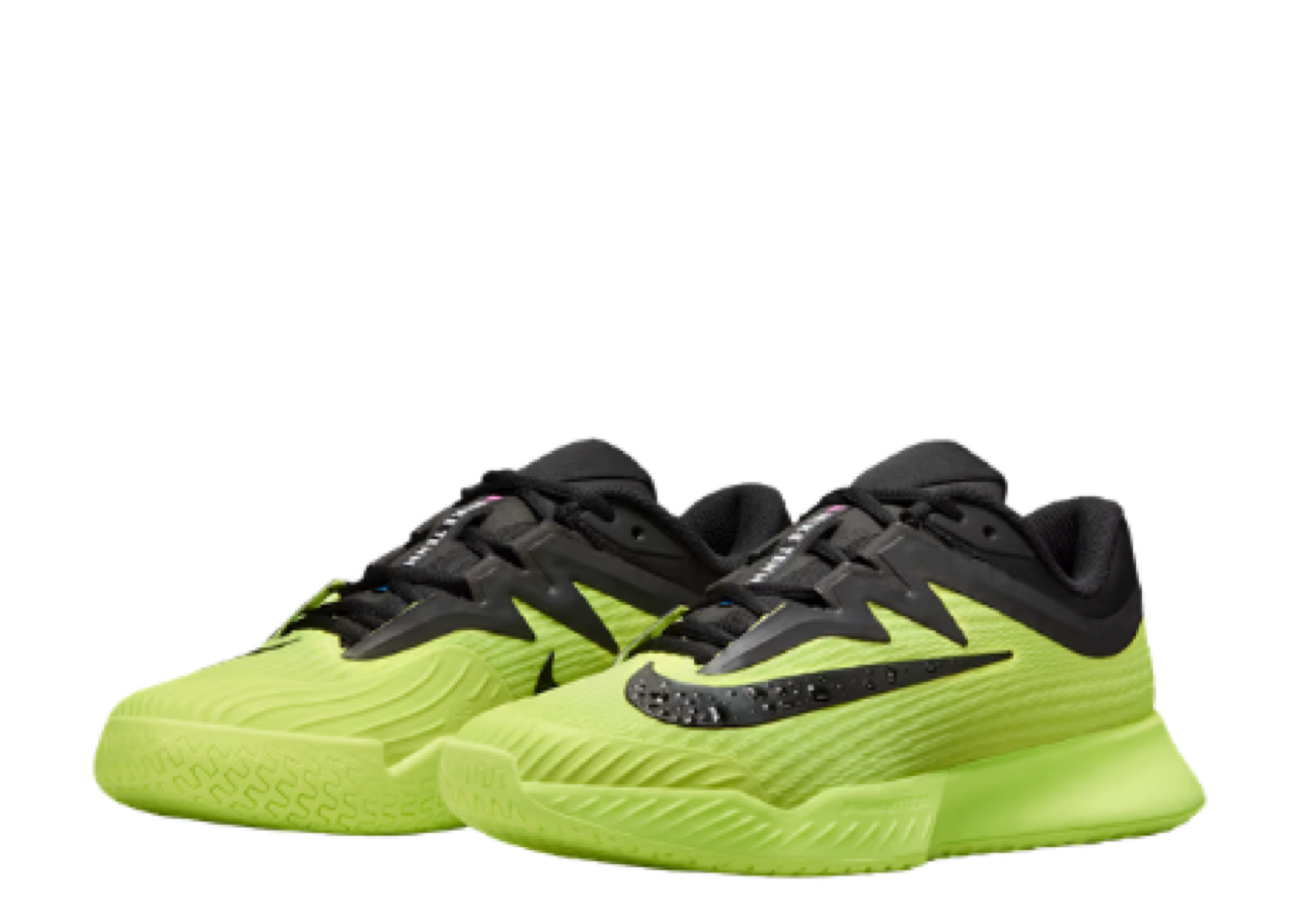 Nike Court Air Zoom Vapor Pro 3 HC Light Lemon Twist Black (Women's) - photo 2