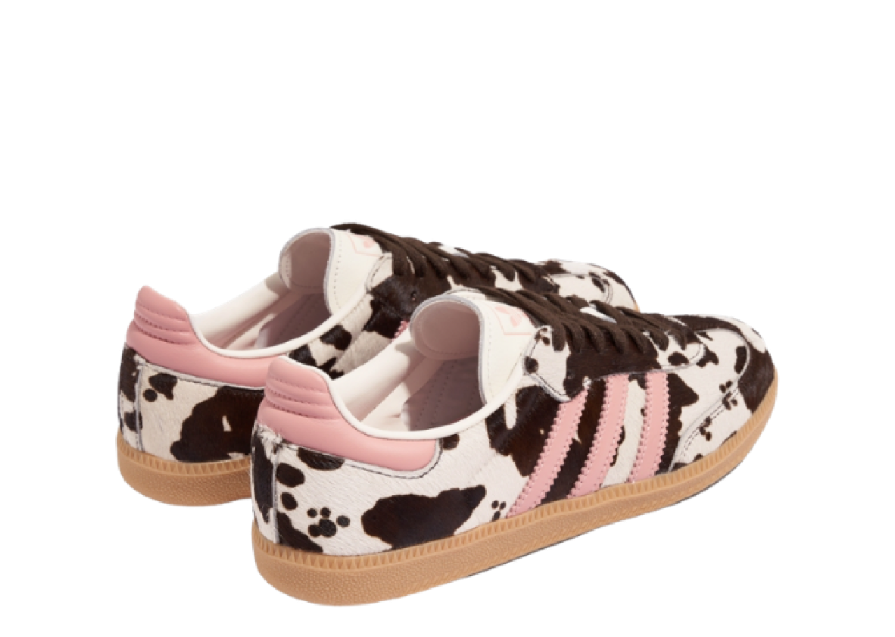 Adidas Samba OG Cow Print Dark Brown Wonder Mauve (Women's) - photo 3