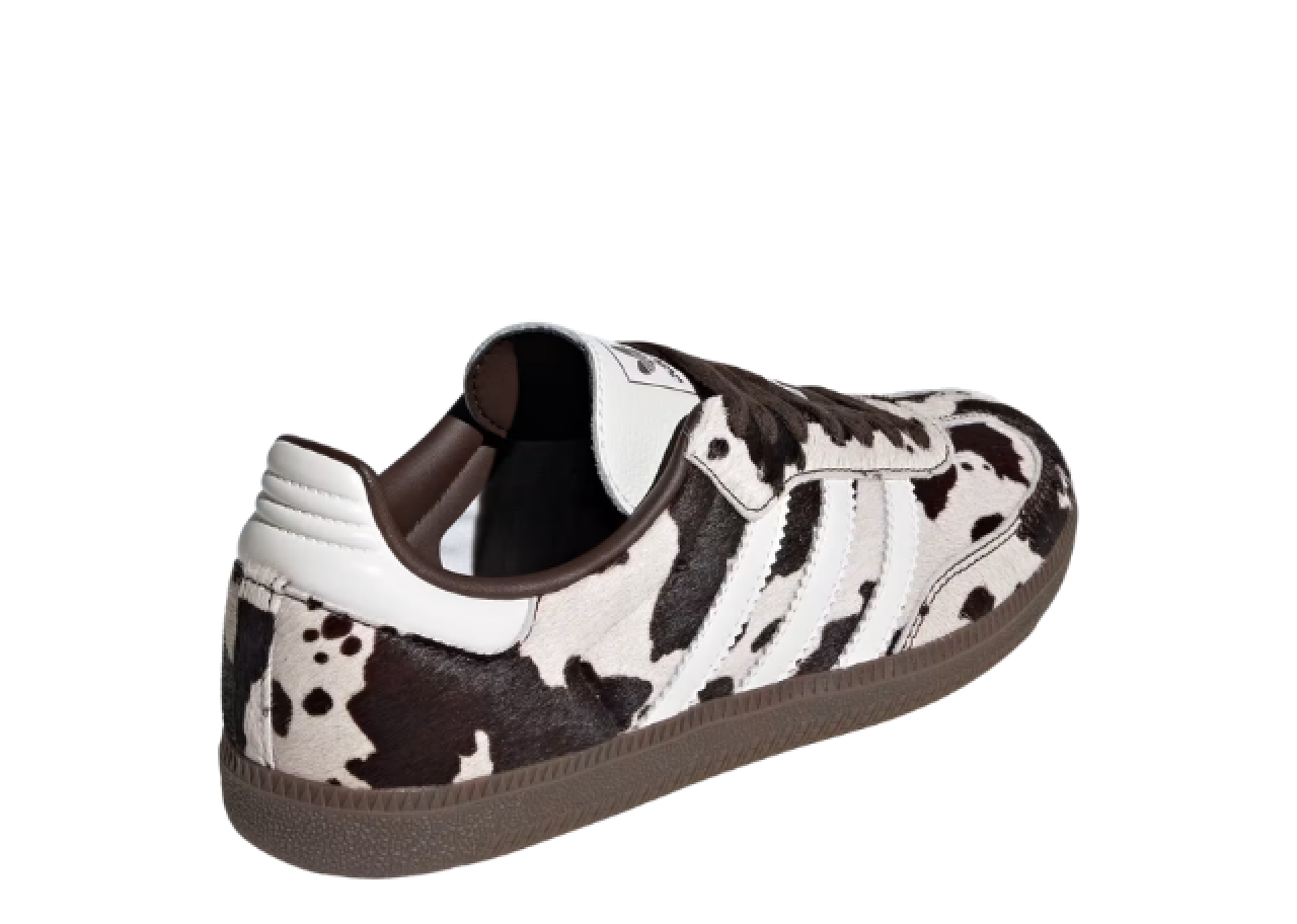 Adidas Samba OG Cow Print Dark Brown White (Women's) - photo 3