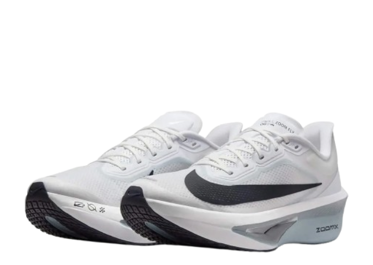 Nike Zoom Fly 6 White Pure Platinum Obsidian Mist Gridiron - photo 2