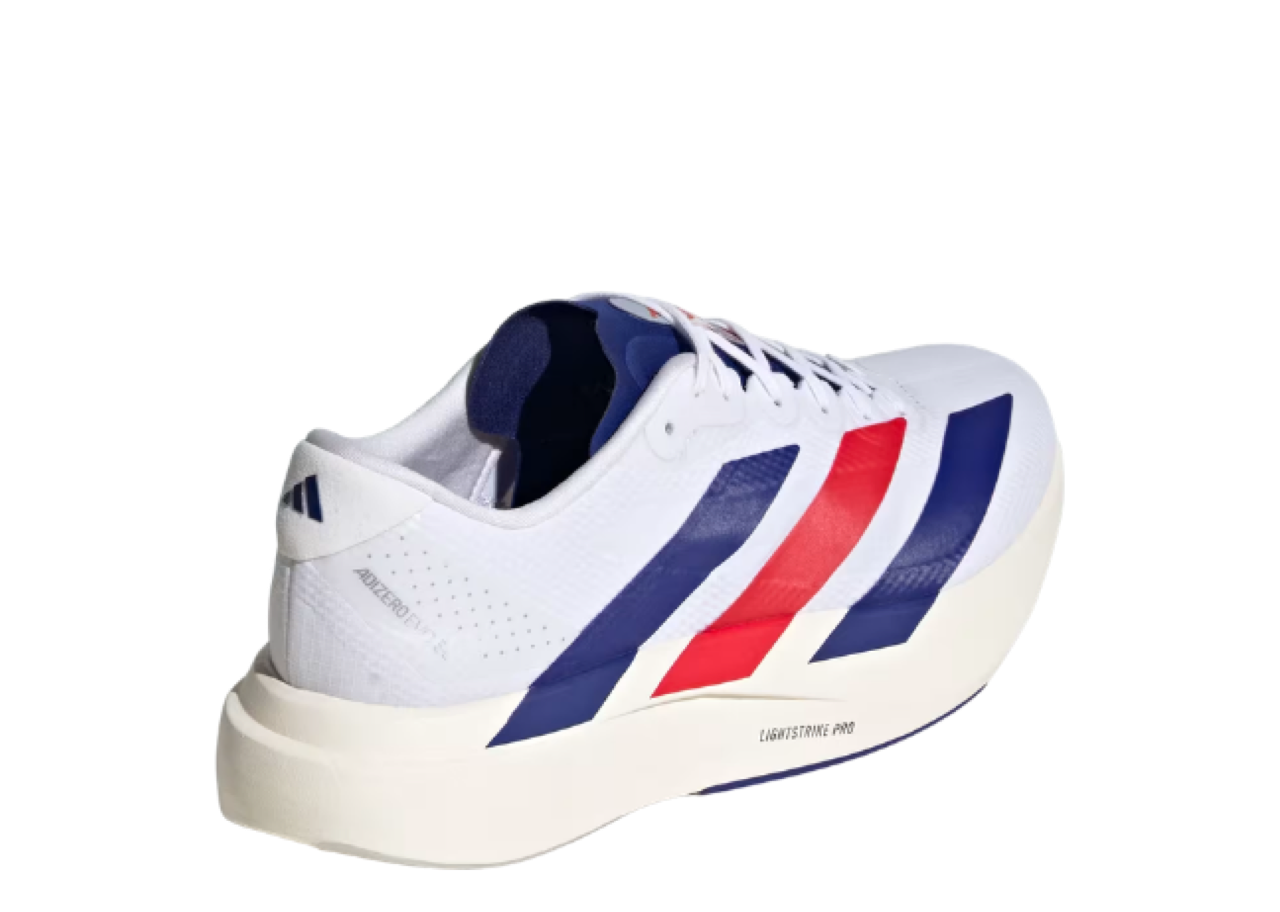 Adidas Adizero Evo SL Woven Cloud White Mystery Ink Pure Ruby - photo 3