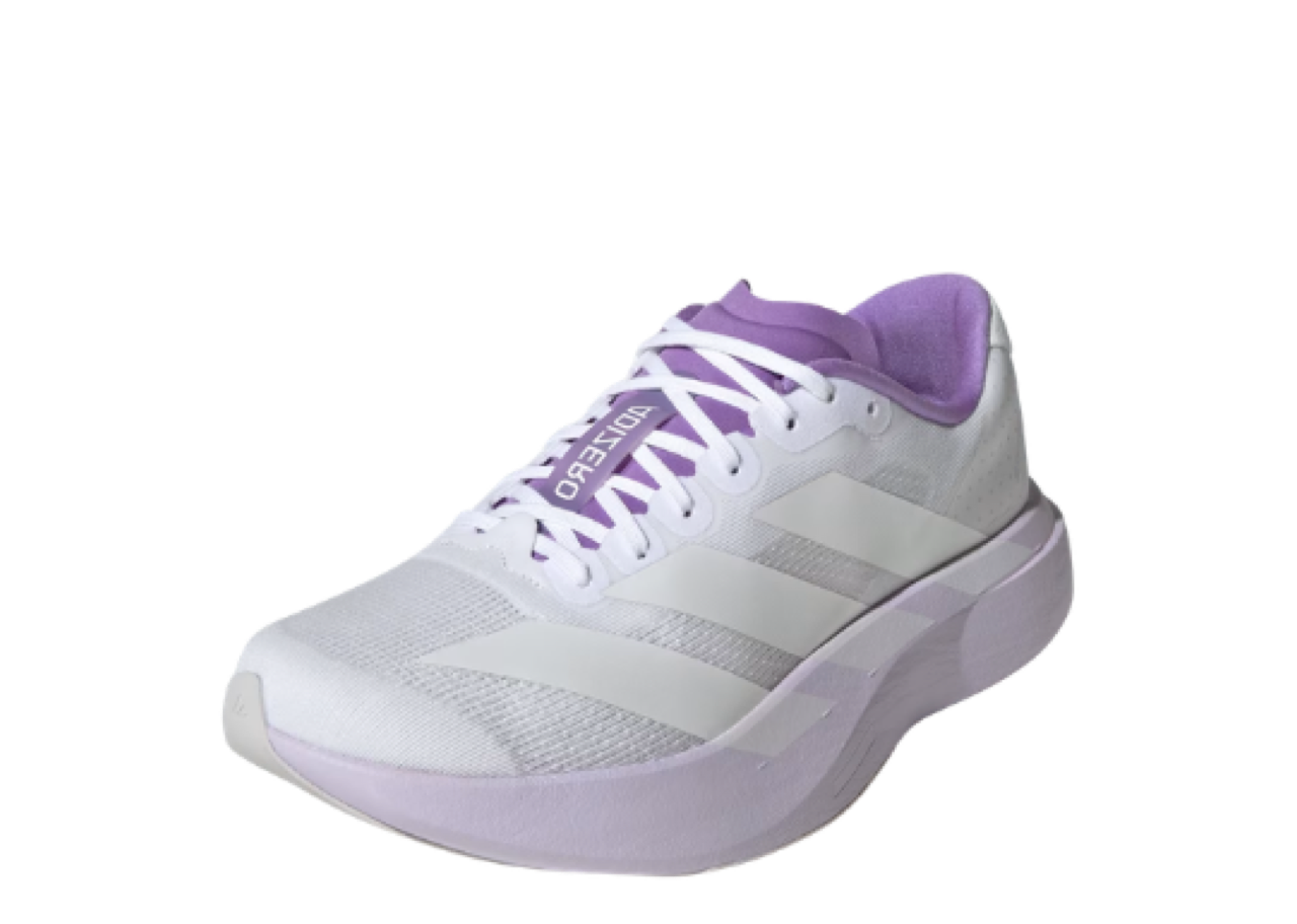 Adidas Adizero Evo SL White Purple Tint (Women's) - photo 2