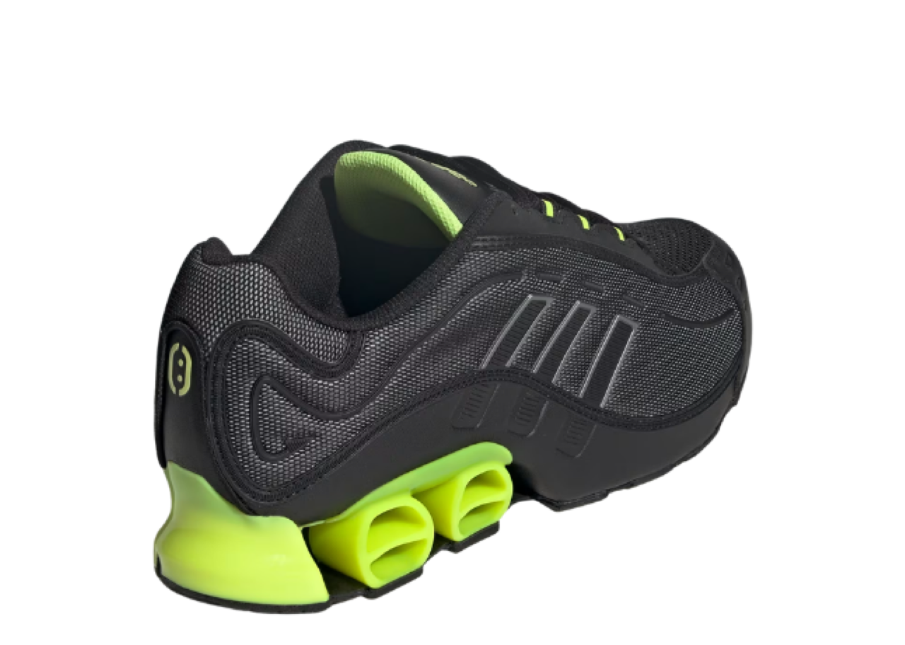 Adidas Megaride 01 Core Black Iron Metallic Solar Yellow - photo 3