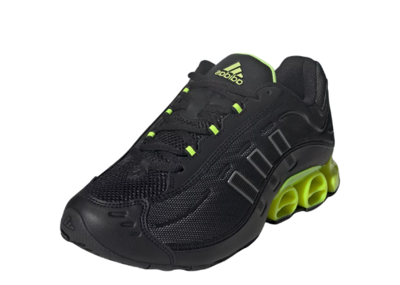 Adidas Megaride 01 Core Black Iron Metallic Solar Yellow - photo 2