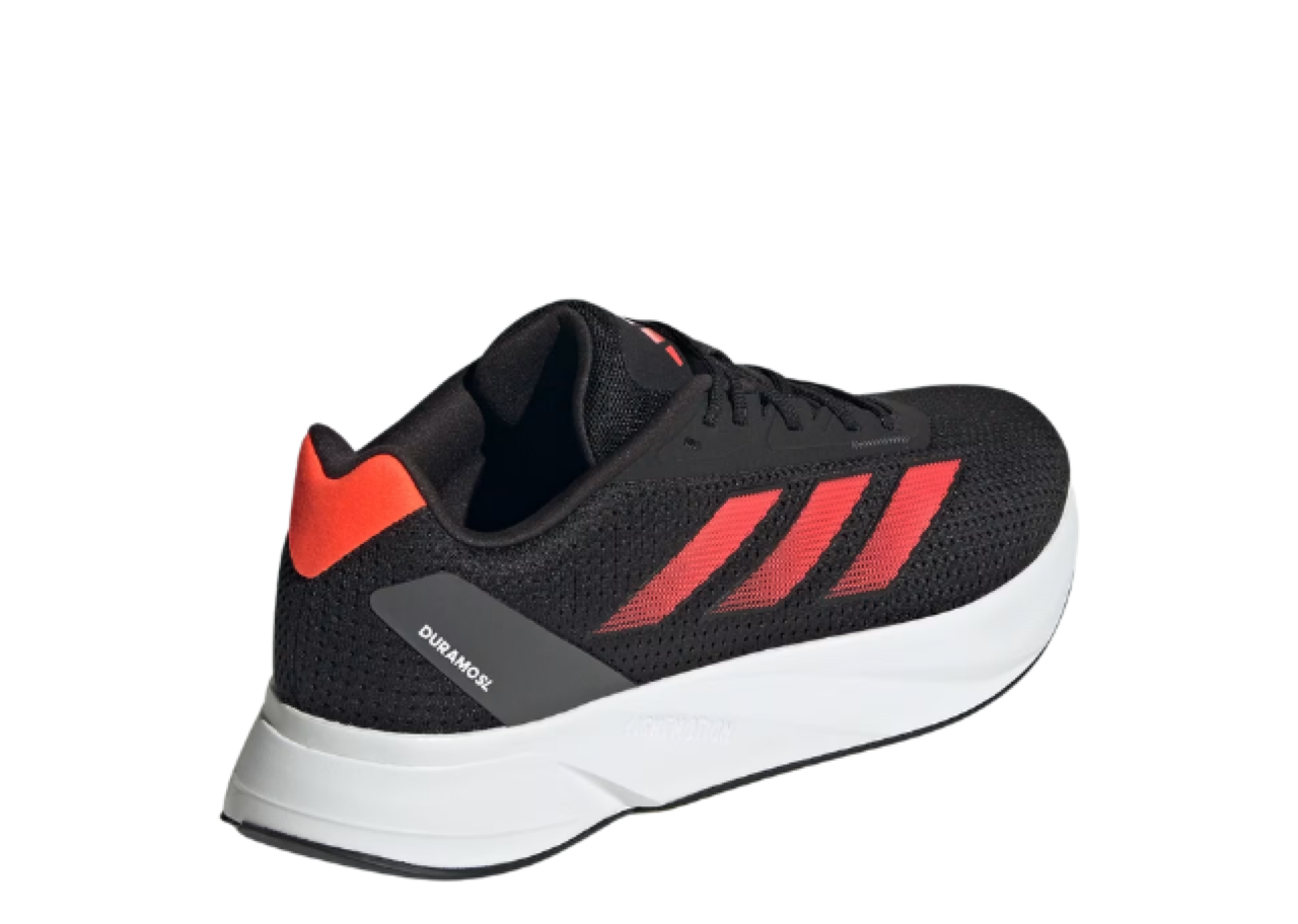 Adidas Duramo SL Core Black Solar Red Grey Six - photo 3